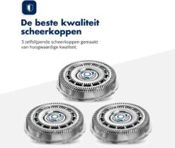 3 Scheerkoppen Geschikt Voor Philips 7000 Serie SH70 – Scheerkoppen Set – Scheermesjes – Scheer Opzetkoppen – Voor Phillips SH70 Shaving Blades – 3 Stuks -Gillette Winkel 1200x1019 3