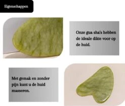 Demiracle® Pure Jade Gua Sha – Schraper - Massagehulpmiddel – Gezichtsmassage – Massage – Jade Roller - Face Roller – Ontspanning -Gillette Winkel 1200x1022 4