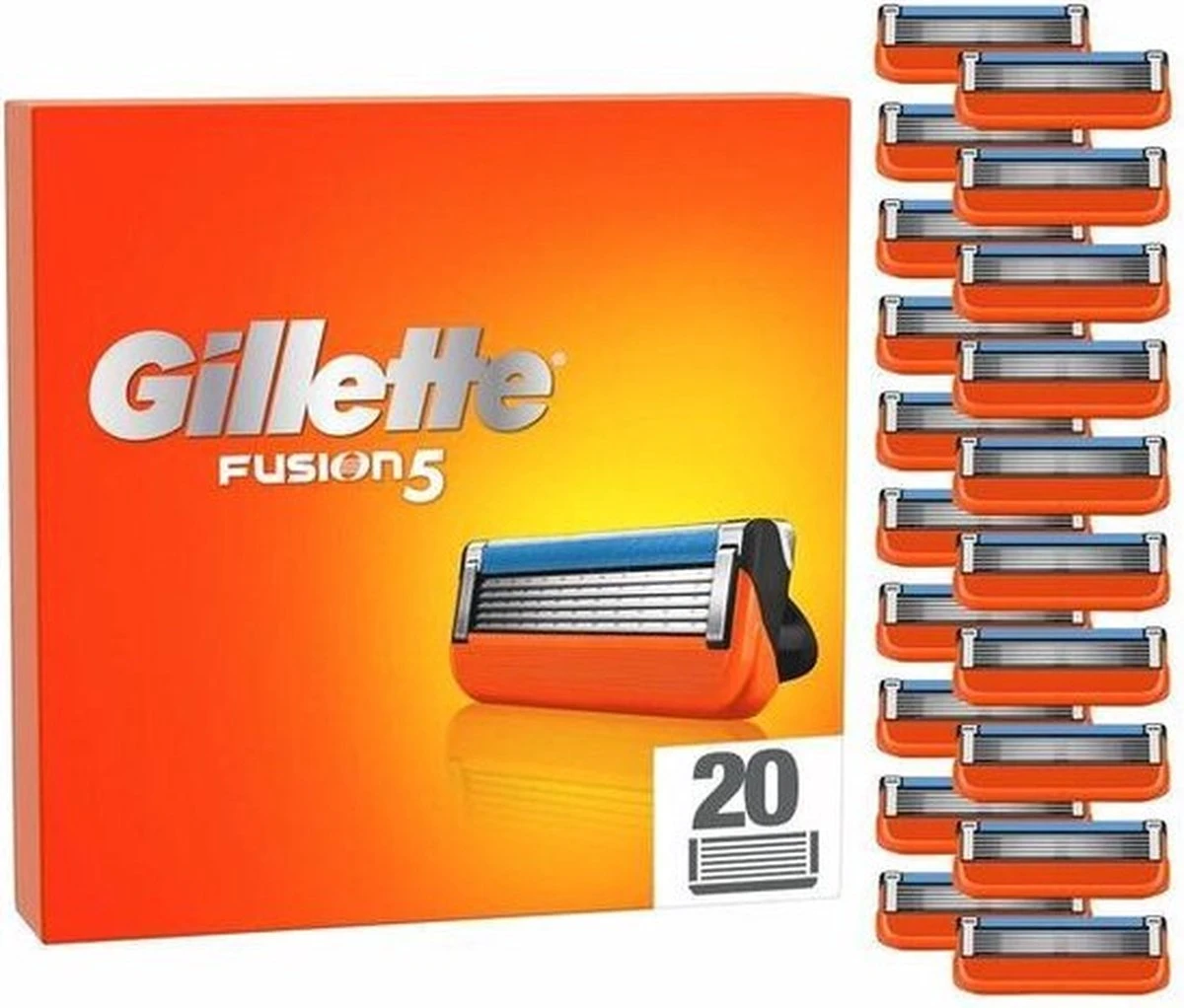 Gillette® GILLETTE FUSION 5 SCHEERMESJES VOORDEELPAK 4 Gillette® GILLETTE FUSION 5 SCHEERMESJES VOORDEELPAK - Afbeelding 2