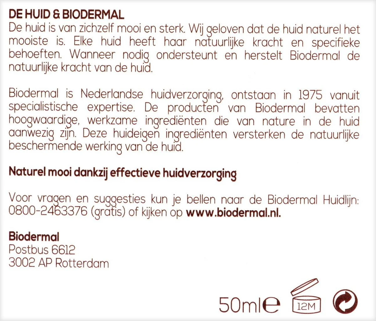 Biodermal Anti Age Nachtcrème 60+ - Nachtcrème Met Niacinamide & Sheaboter - Voedt En Hydrateert Intensief - Nachtcreme Anti Rimpel Voor Vrouwen - 50ml 9 Biodermal Anti Age Nachtcrème 60+ - Nachtcrème Met Niacinamide & Sheaboter - Voedt En Hydrateert Intensief - Nachtcreme Anti Rimpel Voor Vrouwen - 50ml - Afbeelding 7
