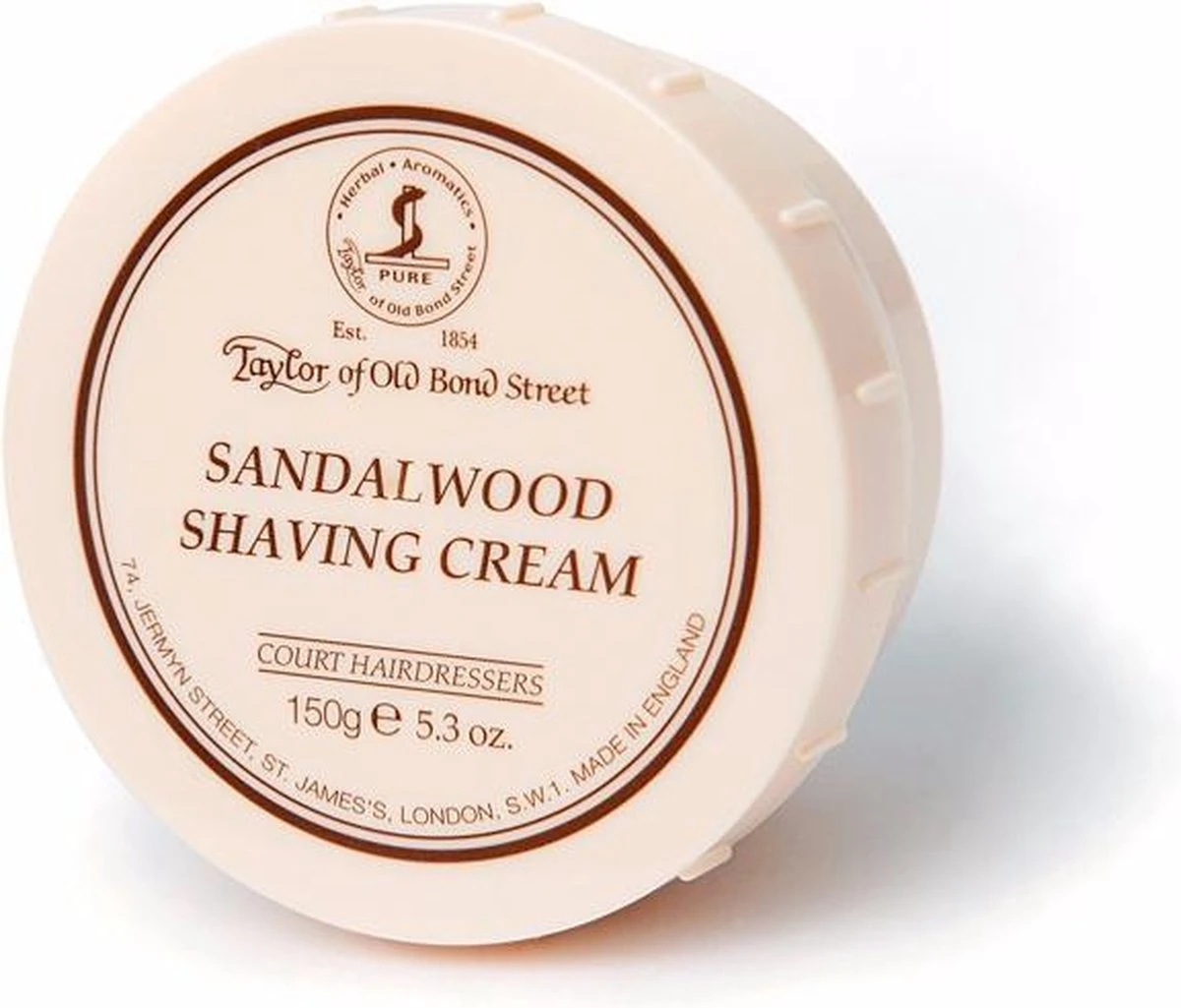 Taylor Of Old Bond Street Sandalwood Shaving Cream 150 Gr. 3 Taylor Of Old Bond Street Sandalwood Shaving Cream 150 Gr.