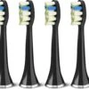 Bintoi® ISonic ProClean - Opzetborstels Elektrische Tandenborstel - 4 Stuks - Geschikt Voor Bintoi ISonic D700/D600 - Jaarvoorraad - Zwart -Gillette Winkel 1200x1028
