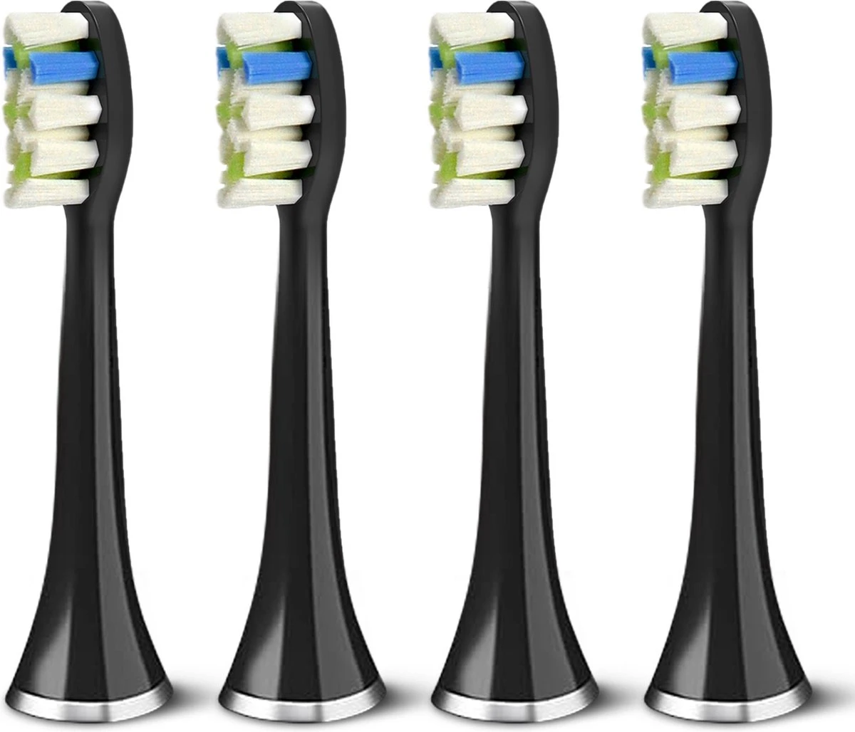 Bintoi® ISonic ProClean - Opzetborstels Elektrische Tandenborstel - 4 Stuks - Geschikt Voor Bintoi ISonic D700/D600 - Jaarvoorraad - Zwart 3 Bintoi® ISonic ProClean - Opzetborstels Elektrische Tandenborstel - 4 Stuks - Geschikt Voor Bintoi ISonic D700/D600 - Jaarvoorraad - Zwart