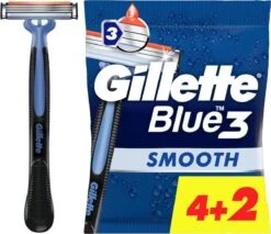 Gillette® Gillette Blue3 Smooth 4+2 Stuks -Gillette Winkel 1200x1036 1
