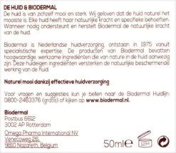 Biodermal Anti Age Dagcrème 50+ - Dagcrème Met Hyaluronzuur En Vitamine E - Met - SPF15 - Helpt Rimpels Verminderen - 50ml -Gillette Winkel 1200x1043 4