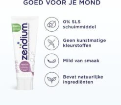 Zendium Sensitive Tandpasta - 12 X 75 Ml - Voordeelverpakking -Gillette Winkel 1200x1046 4