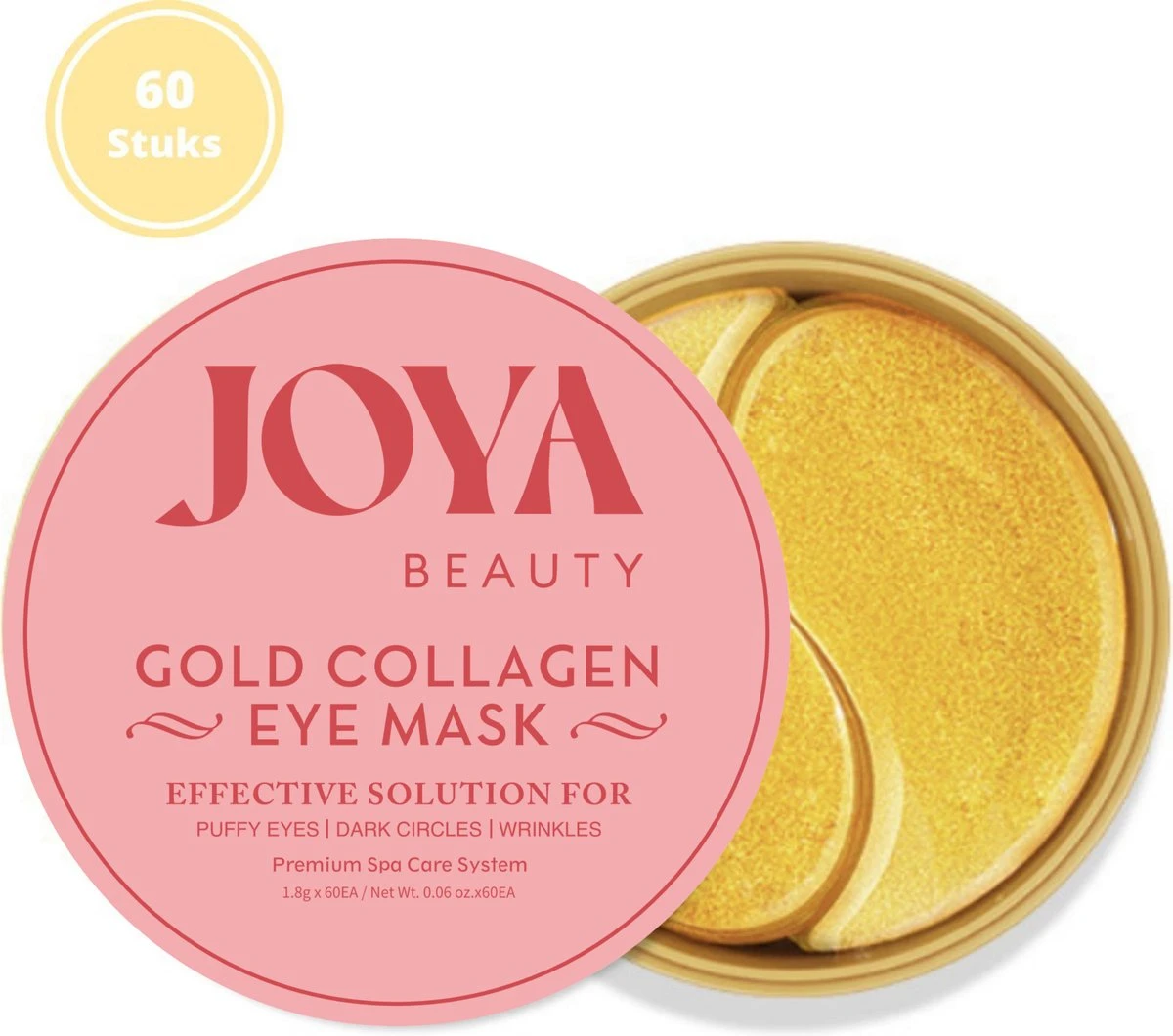 Joya Beauty Collageen Oogmasker - 24K Goud Oog Masker Patch - 60 Stuks (30 Paar) 7 Joya Beauty Collageen Oogmasker - 24K Goud Oog Masker Patch - 60 Stuks (30 Paar) - Afbeelding 5
