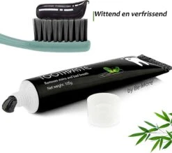 - Charcoal Mint Tandpasta - Witte Tanden - Houtskool Tand Bleker - Charcoal Toothpaste - Teeth Whitening - Charcaol Tandpasta Whitening - Frisse Adem - Bamboe Tandsteen Verwijderaar - Wittere Tandjes - Bamboo Tandbleek -Gillette Winkel 1200x1066