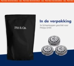 3 Scheerkoppen Geschikt Voor Philips 9000 Serie – SH90 / 52 Norelco RQ12 – Scheerhoofd – Scheermesjes - Shaving Blades -Gillette Winkel 1200x1070 6