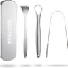 RX Goods RVS Tongschraper Voor Mondverzorging – 4 Stuks – Tongreiniger, Tongborstel & Tong Schraper – Duurzaam & Herbruikbaar -Gillette Winkel 1200x1078 1