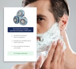 Scheerkop Geschikt Voor Philips 7000 Serie – Sh70/50 Scheerkop – Zwart – Scheerhoofd - Scheerkoppen - Scheermesjes -Gillette Winkel 1200x1087 28