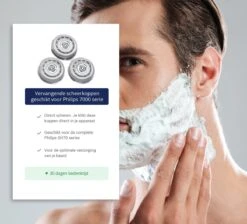 3 Scheerkoppen Geschikt Voor Philips 7000 Serie SH70 – Scheerkoppen Set – Scheermesjes – Scheer Opzetkoppen – Voor Phillips SH70 Shaving Blades – 3 Stuks -Gillette Winkel 1200x1087 37