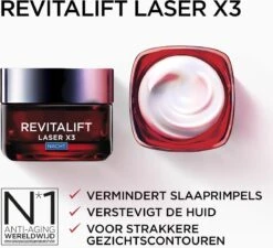 L’Oréal Paris Skin Expert Revitalift Laser X3 Anti-rimpel Nachtcrème - 50 Ml -Gillette Winkel 1200x1093 4