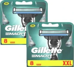 Gillette® Gillette Mach3-16 Stuks-scheermesjes