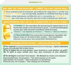 Garnier Bio Hydraterende Dagcrème Met Vitamine C* - 50ml -Gillette Winkel 1200x1098 1