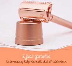 Bamboozy Safety Razor RVS Vlinder + Houder + 20 Scheermesjes Rose Gold Goud Voor Vrouwen Dames Mannen Double Edge Zero Waste Duurzaam Scheren -Gillette Winkel 1200x1098 7