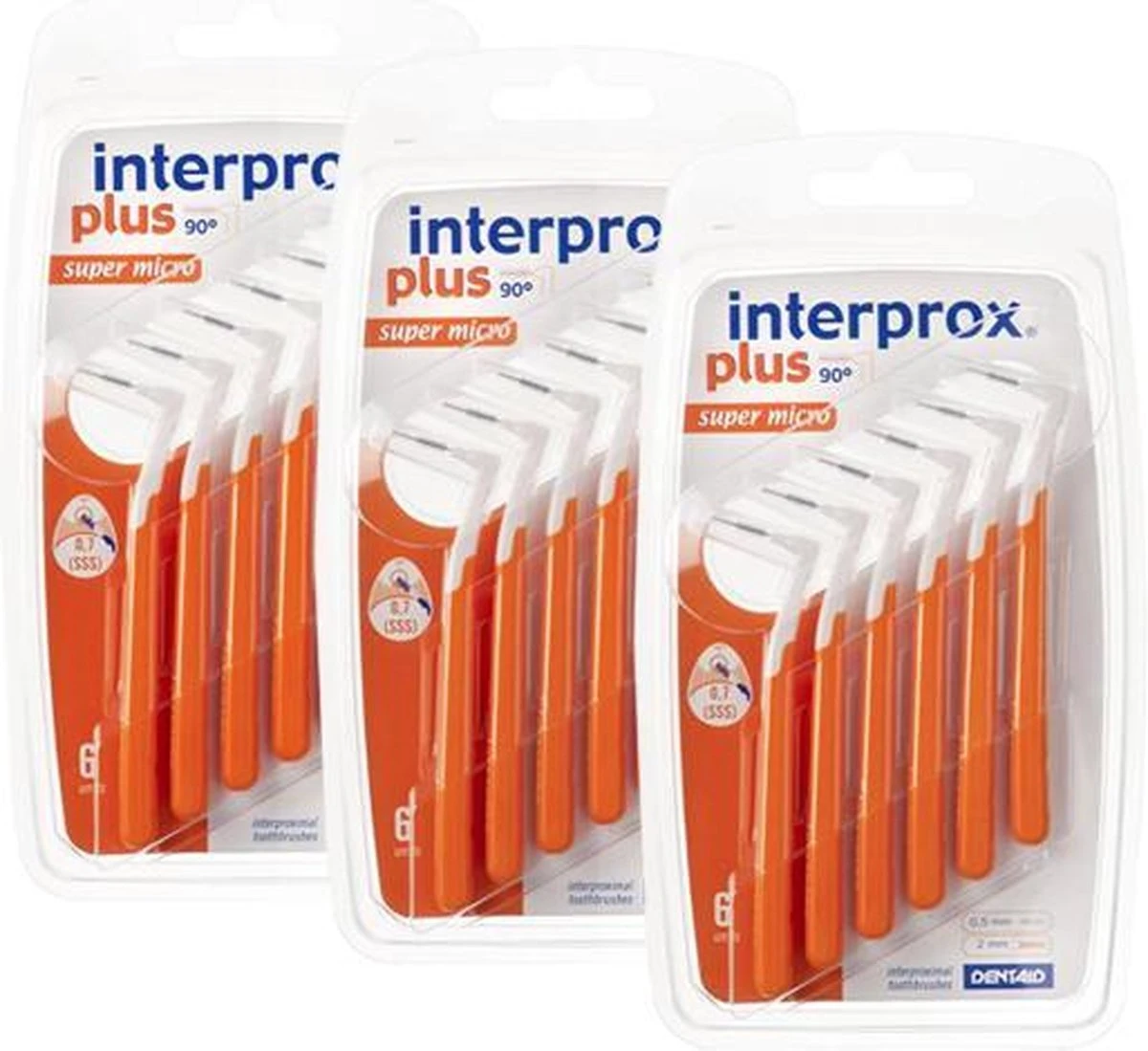 Interprox Plus Super Micro Ragers - 2 Mm - 3 X 6 Stuks 7 Interprox Plus Super Micro Ragers - 2 Mm - 3 X 6 Stuks - Afbeelding 5