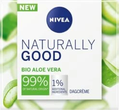 Nivea Naturally Good Dagcrème - 50 Ml - Met Biologische Aloë Vera -Gillette Winkel 1200x1103 1