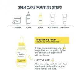 The Purest Solutions Arbutin 2% + Hyaluronic Acid Brightening Serum | Vegan | Hyaluronzuur | Acne | Huidveroudering | Pigmentvlekken | Zonnevlekken | Zwangerschapsvlekken | Ouderdomsvlekken -Gillette Winkel 1200x1106 5