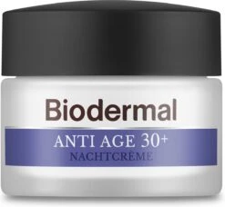 Biodermal Anti Age 30+ - Nachtcrème Tegen Huidveroudering - 50ml