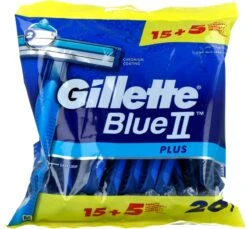 Gillette® Gillette BlueII Plus Wegwerpmesjes Mannen - 20 Stuks 23 Gillette® Gillette BlueII Plus Wegwerpmesjes Mannen - 20 Stuks -Gillette Winkel 1200x1114 11