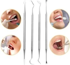 Qy Tandarts Set Voor Het Verwijderen Van Tandsteen En Verzorgen Van Het Gebit – 8 Delig In Luxe Opbergetui -Gillette Winkel 1200x1114 5