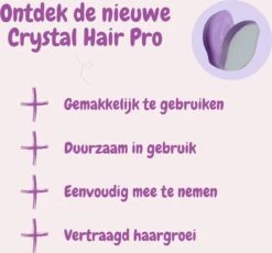 Crystal Hair Pro | Paars | Inclusief Gratis Opbergzakje | Crystal Hair Remover | Crystal Hair Removal | Crystal Hair Eraser -Gillette Winkel 1200x1117 6