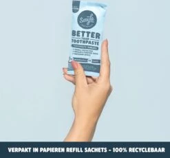 Smyle - Tandpasta Tabletten - Navulling - Met Fluoride - Tandpasta Tabs - 250 Stuk(s) - Plastic-vrij -Gillette Winkel 1200x1119 1