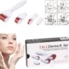 Merkloos Dermaroller Microneedling - 5 In 1 SET Gezichtsroller + GRATIS Vitamine C SERUM - Oogroller - Bodyroller - Dermastamp - Collageenbooster - Verbetert De Huid Conditie - Stimuleert Haargroei - Inclusief Reinigingsbakje - Tijdelijke Aanbieding!! OP = OP -Gillette Winkel 1200x1149 2