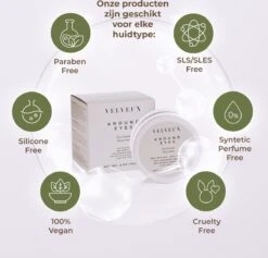 Velveux Oogcrème 15ML - Oogcreme - Eye Cream - Anti Wallen En Donkere Kringen - Anti Rimpel - 100% Natuurlijk - Skincare - Valentijnsdag Cadeau -Gillette Winkel 1200x1150 3