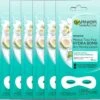 Garnier Skinactive Face Sheet Oogmasker - Kokosnoot En Hyaluronzuur - 5 Stuks - Voordeelverpakking
