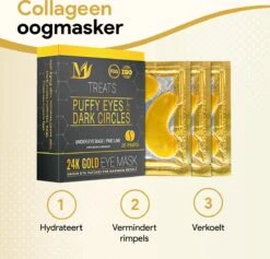 Collageen Oogmasker Tegen Wallen - 20 Paar (40 Stuks) - Gezichtsverzorging - Eye Oog Patches Pads - Goud -Gillette Winkel 1200x1152 13