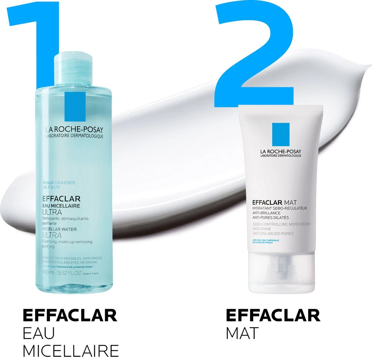 La Roche-Posay Effaclar Mat Dagcrème - 40ml - Tegen Zichtbare Poriën 7 La Roche-Posay Effaclar Mat Dagcrème - 40ml - Tegen Zichtbare Poriën - Afbeelding 5