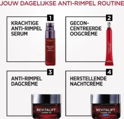 L’Oréal Paris Skin Expert Revitalift Laser X3 Anti-rimpel Dagcrème - 50 Ml -Gillette Winkel 1200x1156 5