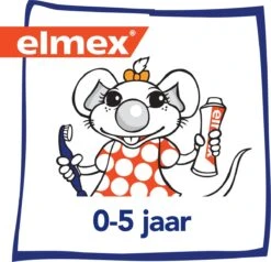 Elmex Peuter (0 Tot 5 Jaar) Kindertandpasta 6 X 75ml - Voordeelverpakking -Gillette Winkel 1200x1157 6