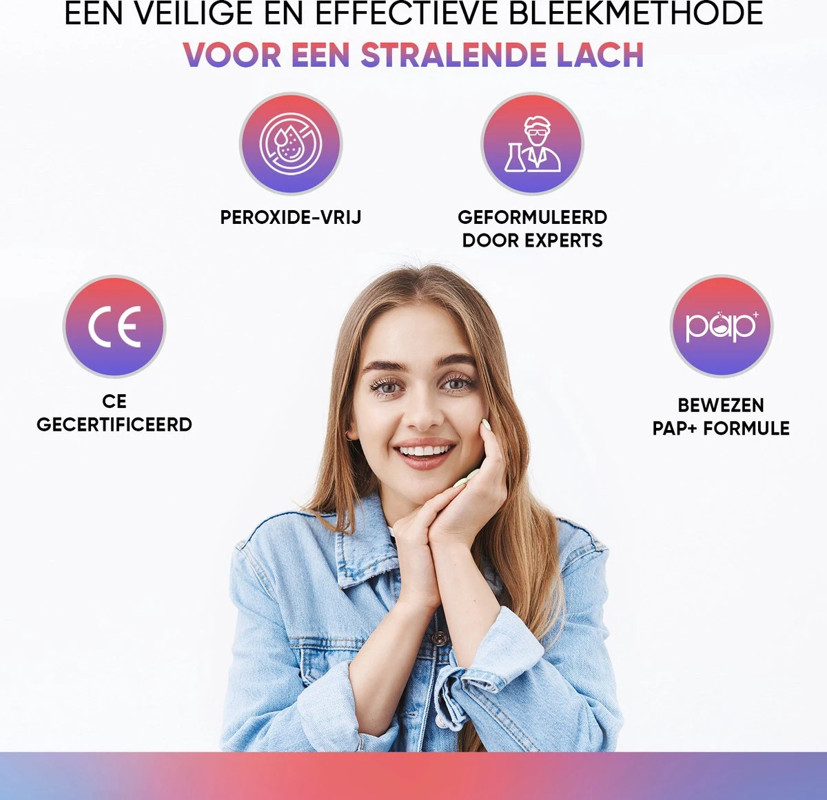 MySmile Tandenbleekset - Thuis Tanden Bleken - PAP+ Formule Met Natuurlijke Ingrediënten - 6 Whitening Gels - Zonder Peroxide 8 MySmile Tandenbleekset - Thuis Tanden Bleken - PAP+ Formule Met Natuurlijke Ingrediënten - 6 Whitening Gels - Zonder Peroxide - Afbeelding 6