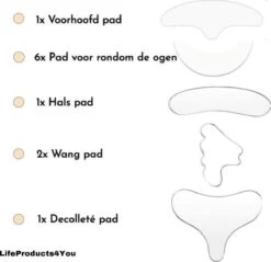 Merkloos LifeProducts4You Anti Rimpel Beauty Pads 11-delige Set - Eye Pads - Huidverzorging - Anti Aging - Tegen Rimpels En Lijntjes – Gezicht, Decolleté En Hals - Herbruikbaar - Neutraal - Hypoallergeen 13 Merkloos LifeProducts4You Anti Rimpel Beauty Pads 11-delige Set - Eye Pads - Huidverzorging - Anti Aging - Tegen Rimpels En Lijntjes – Gezicht, Decolleté En Hals - Herbruikbaar - Neutraal - Hypoallergeen -Gillette Winkel 1200x1163 11