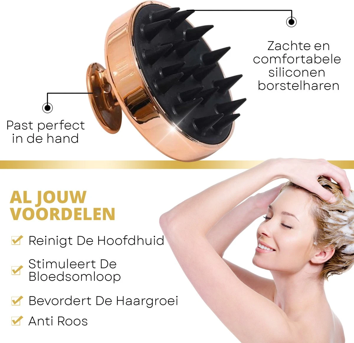 BeautyFit - Haargroei Serum - Haargroei Versneller - Inclusief Scalp Massager En Ebook - Haargroei Producten Mannen Vrouwen - Biotine - Haar Versneller - Beschadigd Haar - Haar Vitamines 7 BeautyFit - Haargroei Serum - Haargroei Versneller - Inclusief Scalp Massager En Ebook - Haargroei Producten Mannen Vrouwen - Biotine - Haar Versneller - Beschadigd Haar - Haar Vitamines - Afbeelding 5