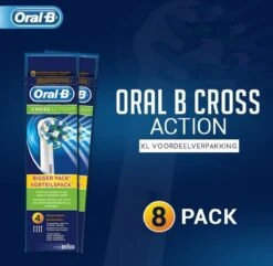 Oral B Oral-B Cross Action EB50 - 8 Stuks Voordeelverpakking -opzetborstels -Gillette Winkel 1200x1169 3