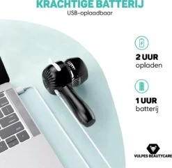 Vulpes BeautyCare® Elektrische Eelt Verwijderaar Pro – Stofzuigfunctie – 3 Snelheden – Inclusief 3 Vijlschijven & Borstel - USB-Oplaadbaar 19 Vulpes BeautyCare® Elektrische Eelt Verwijderaar Pro – Stofzuigfunctie – 3 Snelheden – Inclusief 3 Vijlschijven & Borstel - USB-Oplaadbaar -Gillette Winkel 1200x1171 15
