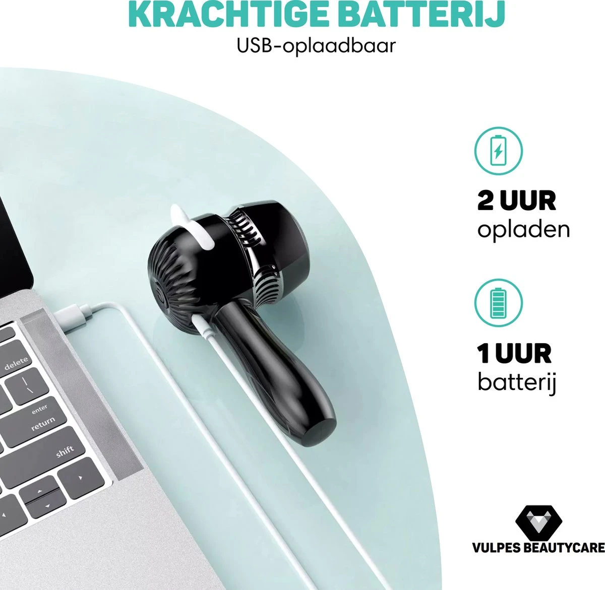Vulpes BeautyCare® Elektrische Eelt Verwijderaar Pro – Stofzuigfunctie – 3 Snelheden – Inclusief 3 Vijlschijven & Borstel - USB-Oplaadbaar 10 Vulpes BeautyCare® Elektrische Eelt Verwijderaar Pro – Stofzuigfunctie – 3 Snelheden – Inclusief 3 Vijlschijven & Borstel - USB-Oplaadbaar - Afbeelding 8