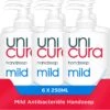 Unicura Mild Antibacteriële Vloeibare Handzeep - 6 X 250 Ml - Voordeelverpakking 2 Unicura Mild Antibacteriële Vloeibare Handzeep - 6 X 250 Ml - Voordeelverpakking -Gillette Winkel 1200x1171 16