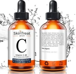 SkinTreat Vitamine C Serum | Met Vitamine E & Hyaluronzuur | Gezichtsserum | Gezichtsverzorging | Collageen | Anti Rimpel | Anti Acne | 60ML 7 SkinTreat Vitamine C Serum | Met Vitamine E & Hyaluronzuur | Gezichtsserum | Gezichtsverzorging | Collageen | Anti Rimpel | Anti Acne | 60ML -Gillette Winkel 1200x1171 6