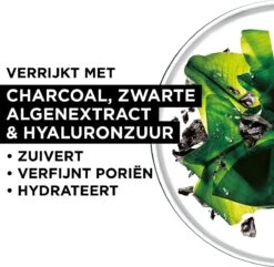 Garnier Skinactive Face Pure Charcoal Gezichtsmasker - 5 Stuks - Voordeelverpakking -Gillette Winkel 1200x1171 8