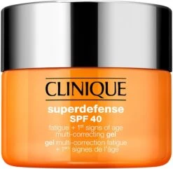 Clinique Superdefense SPF 40 Fatigue + 1st Signs Of Age Multi-Correcting Gel Gezichtsgel 30 Ml - Dagcrème -Gillette Winkel 1200x1172 6