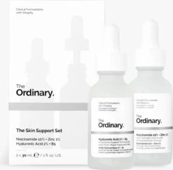 The Ordinary The Skin Support Set - Niacinamide 10% + Zinc 1% 30ml - The Ordinary - Hyaluronic Acid (HA) 2% + B5 30 Ml