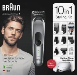 Braun Multigroomer 7221 - 10 In 1 Trimmer - Baardtrimmer Haartrimmer Bodygroomer -Gillette Winkel 1200x1177 11