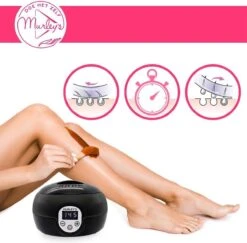 MURLEY'S Wax Apparaat Ontharing Set Incl. 500 Gram Waxbonen, Pre En Afterspray En 30 Houten Spatels Voor Lichaam En Gezicht. -Gillette Winkel 1200x1180 25