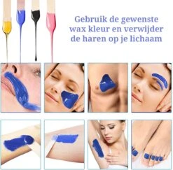 Maxius - Wax Ontharen - 500 Gr Wax Beans - 25 Spatels - Complete Set - Wit -Gillette Winkel 1200x1182 11