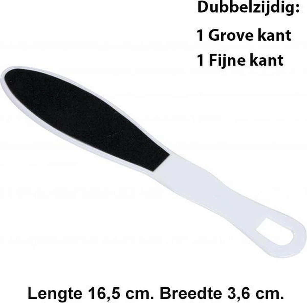 Rojafit Budget Voetvijl- Grove En Fijne Kant- MINI - Lengte 16,5 Cm. 3 Rojafit Budget Voetvijl- Grove En Fijne Kant- MINI - Lengte 16,5 Cm.